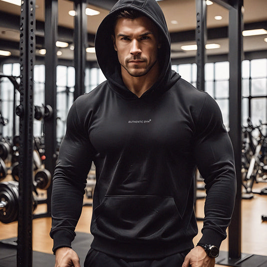 Hoodie GYM | Negro