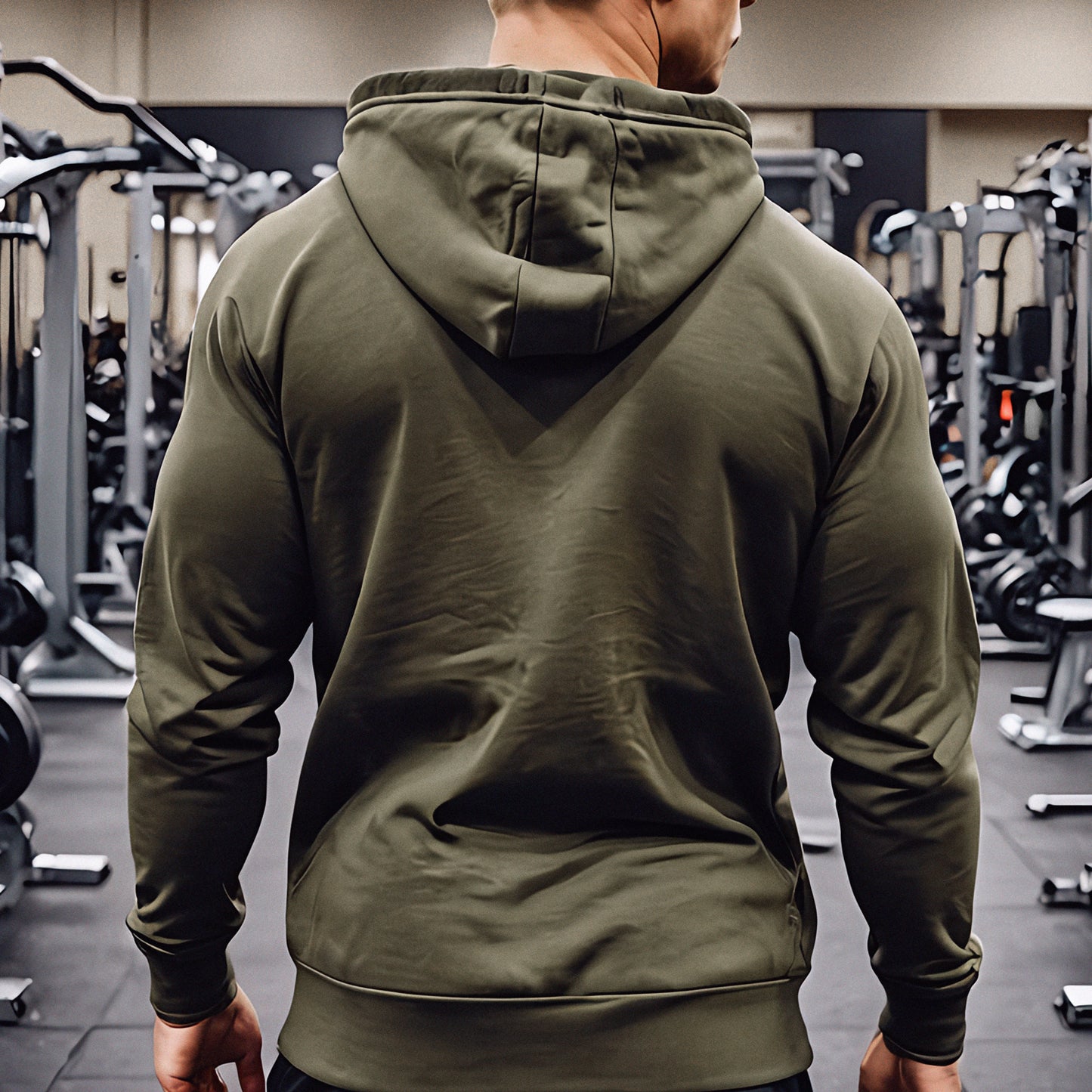 Hoodie GYM | Olive